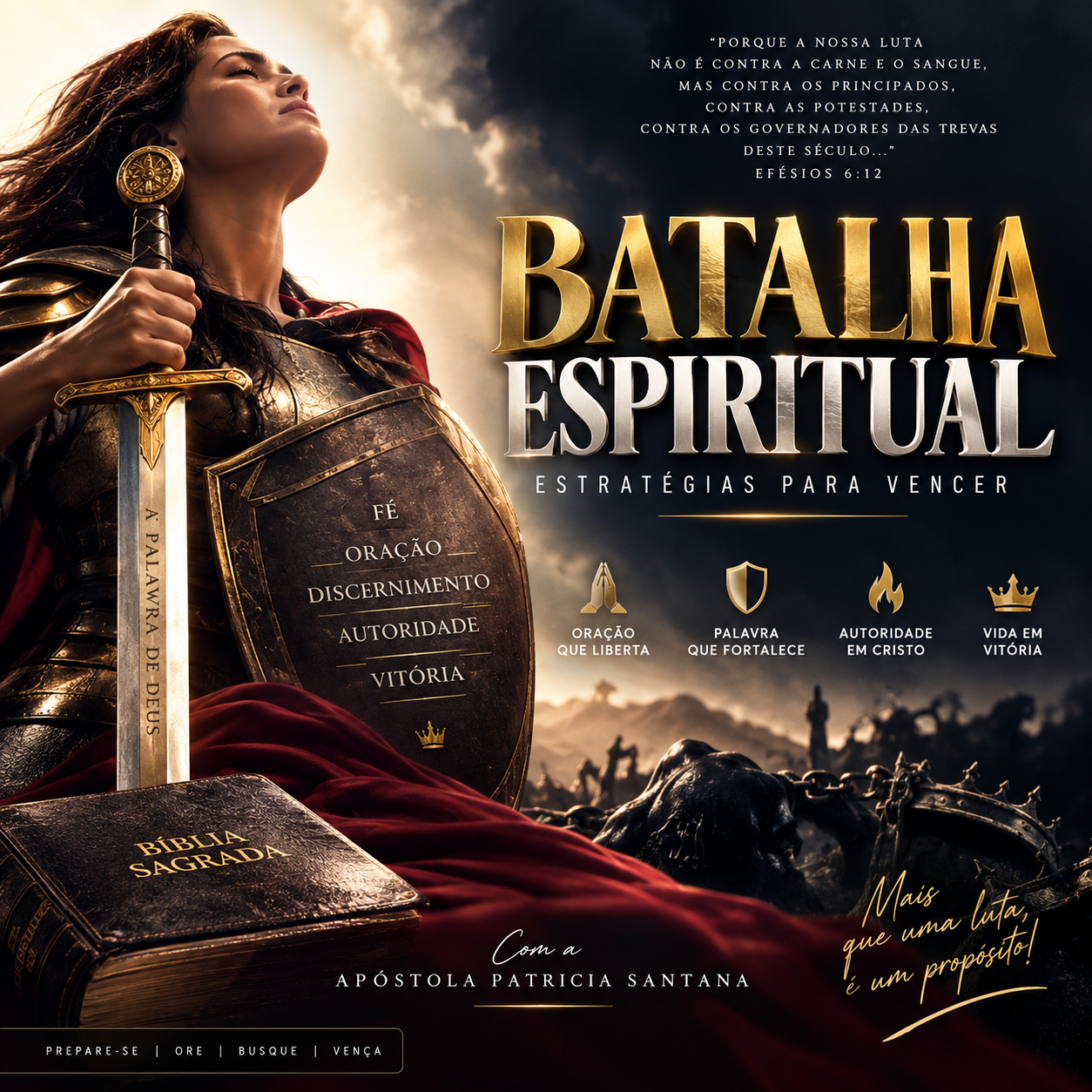 Capa do curso Batalha Espiritual