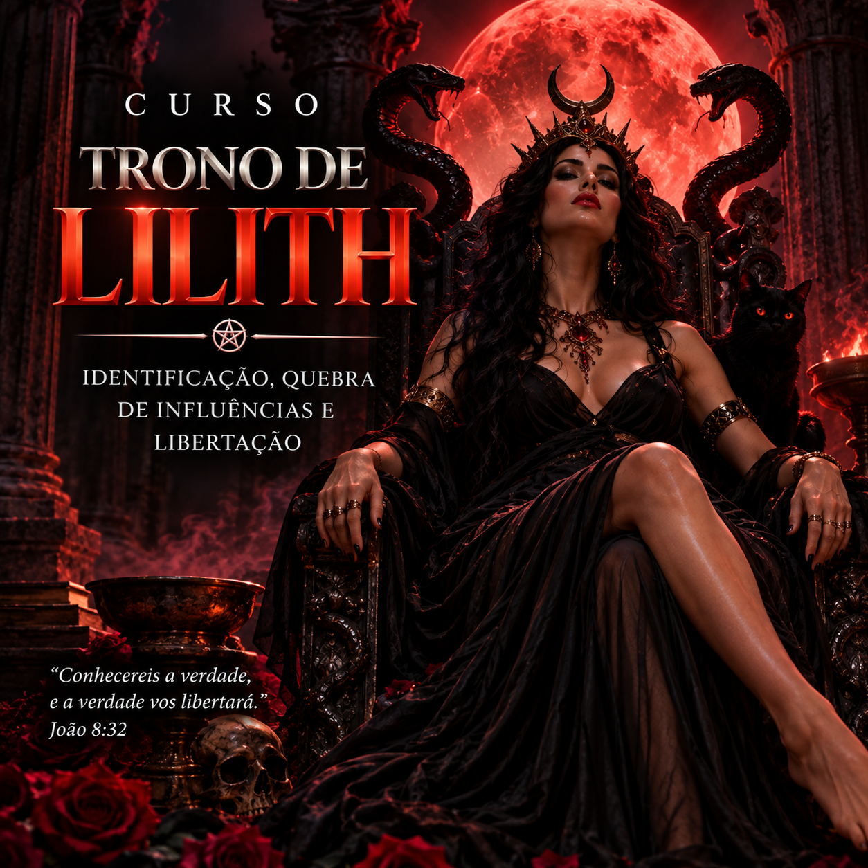 Capa do curso Trono de Lilith